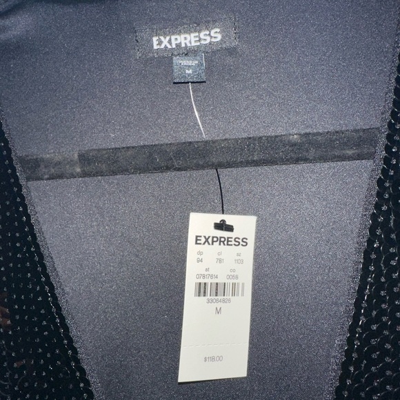 Sequin mini dress with strong shoulders - Picture 4 of 6